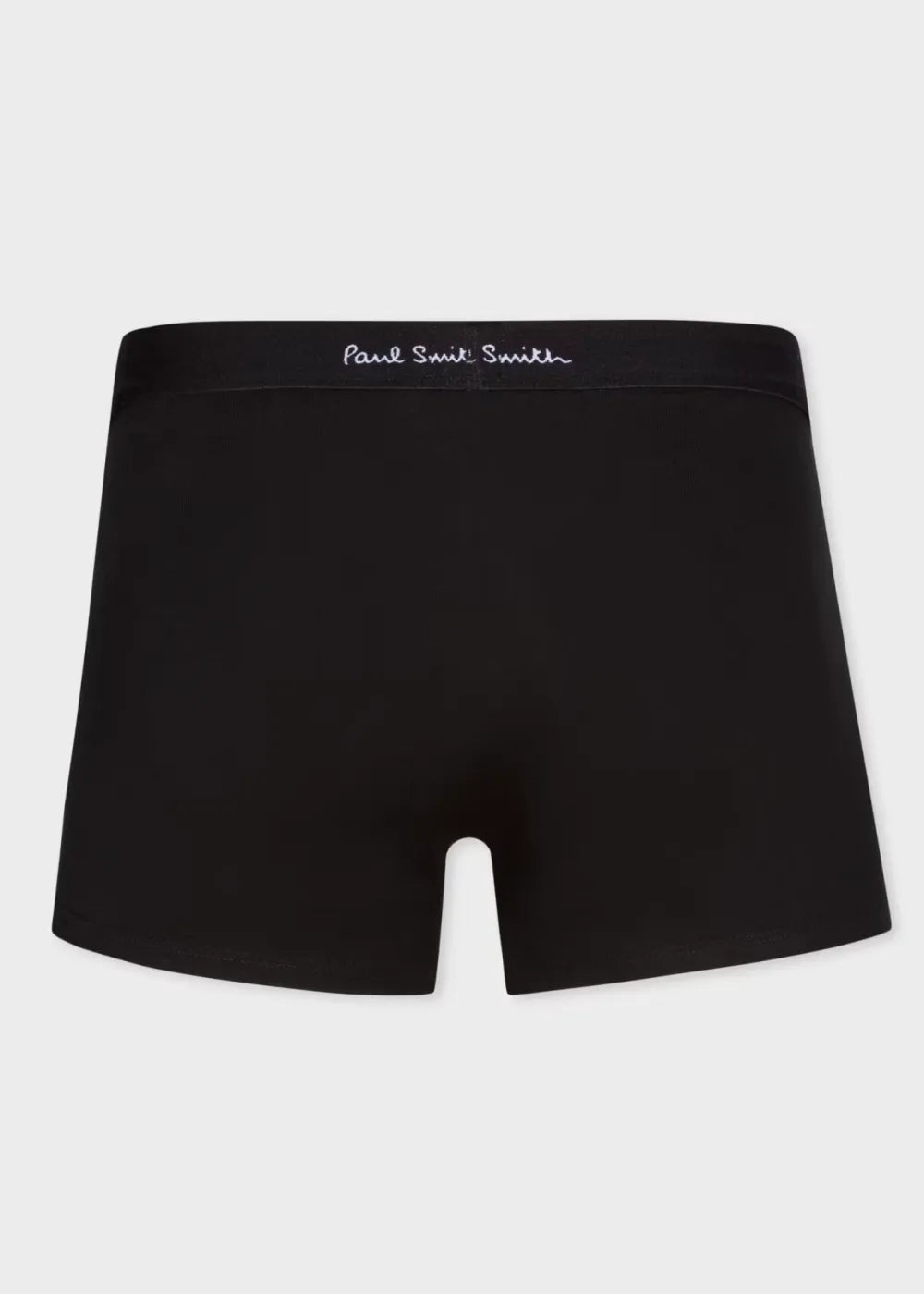 Organic Cotton Black Low-Rise Boxer Briefs Three Pack