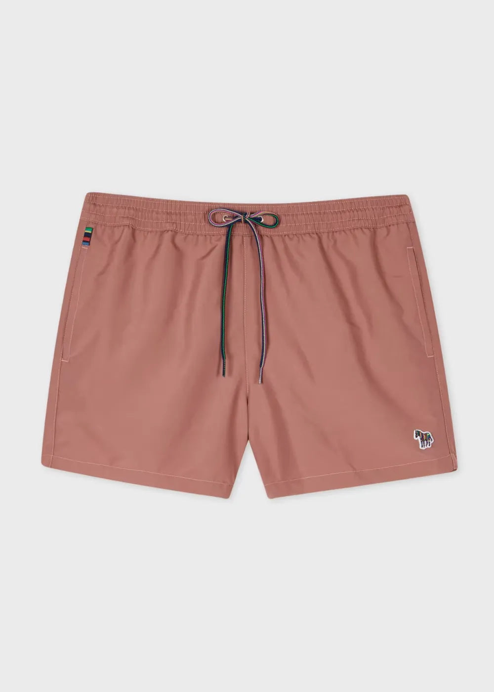 Mustard Zebra Logo Swim Shorts