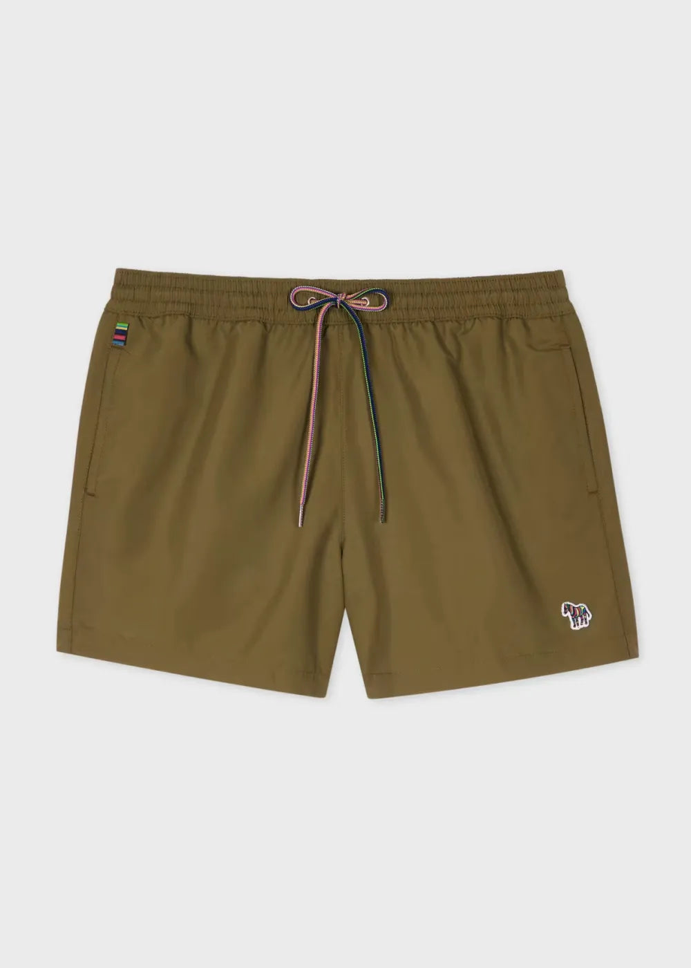 Mustard Zebra Logo Swim Shorts