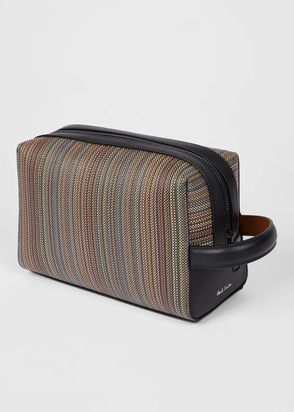 Coated Canvas Wash Bag