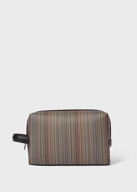 Coated Canvas Wash Bag